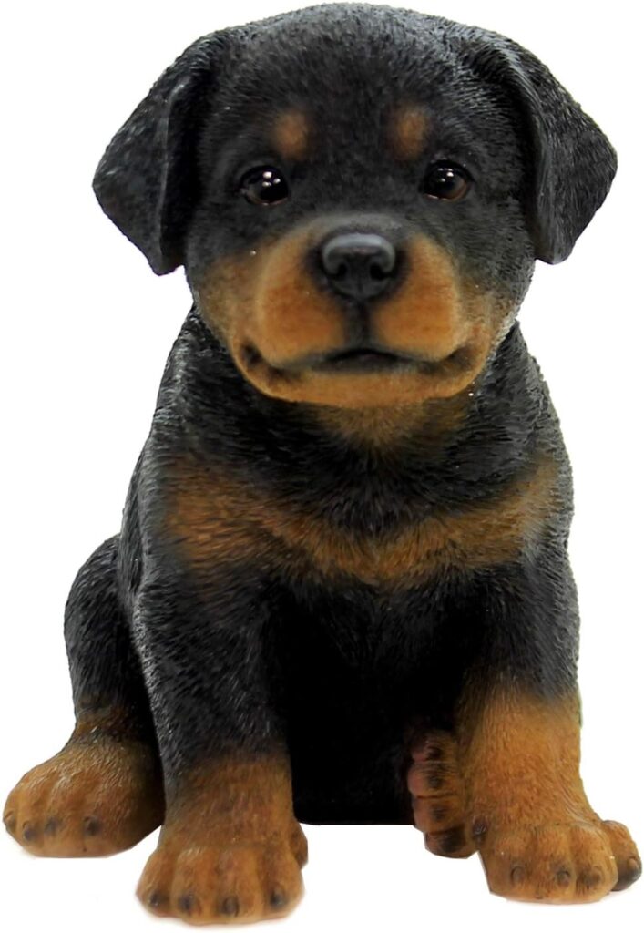 Rottweiler-Deko-Figur "Welpe"