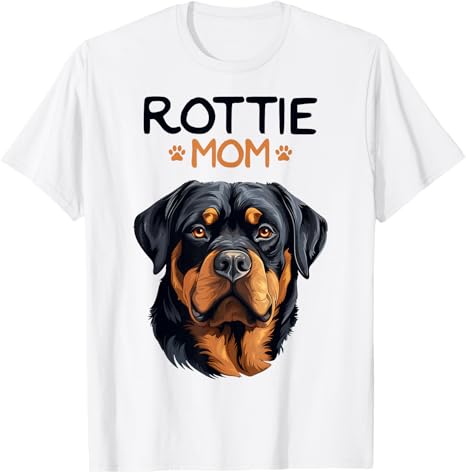 T-Shirt Rottweiler Mom